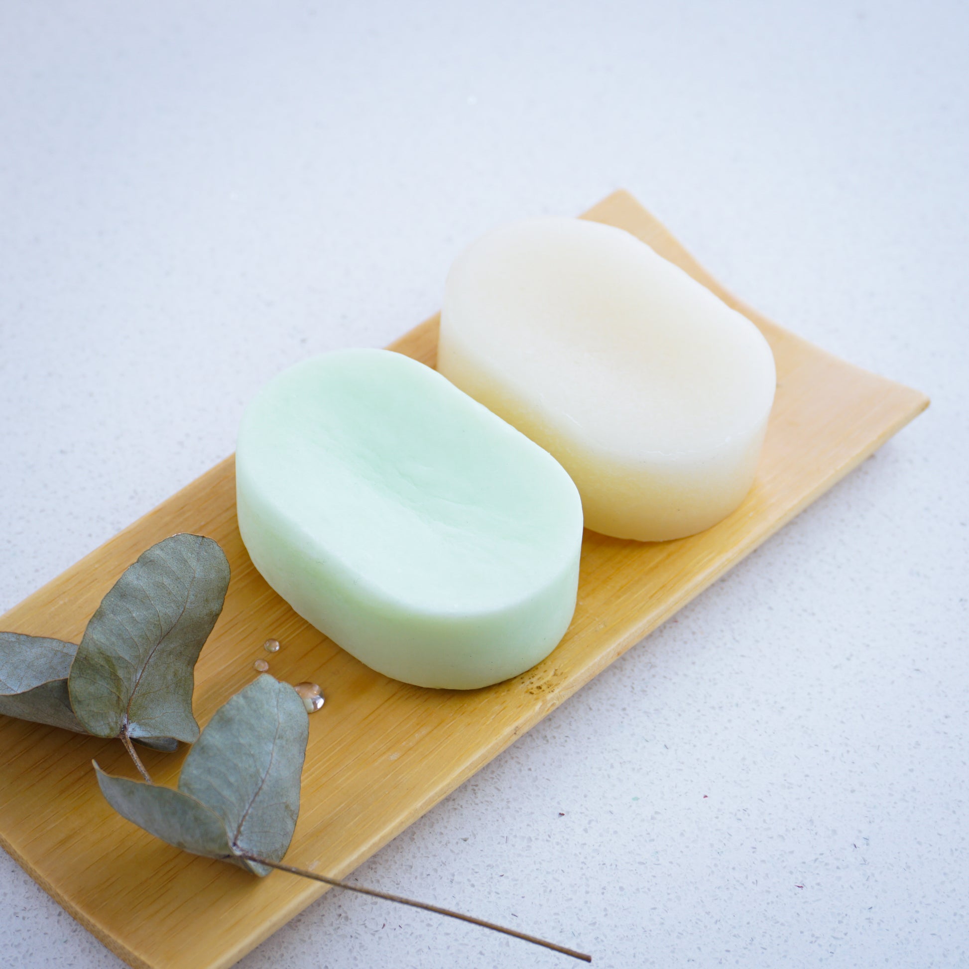 eucalyptus shampoo bar and conditioner bar