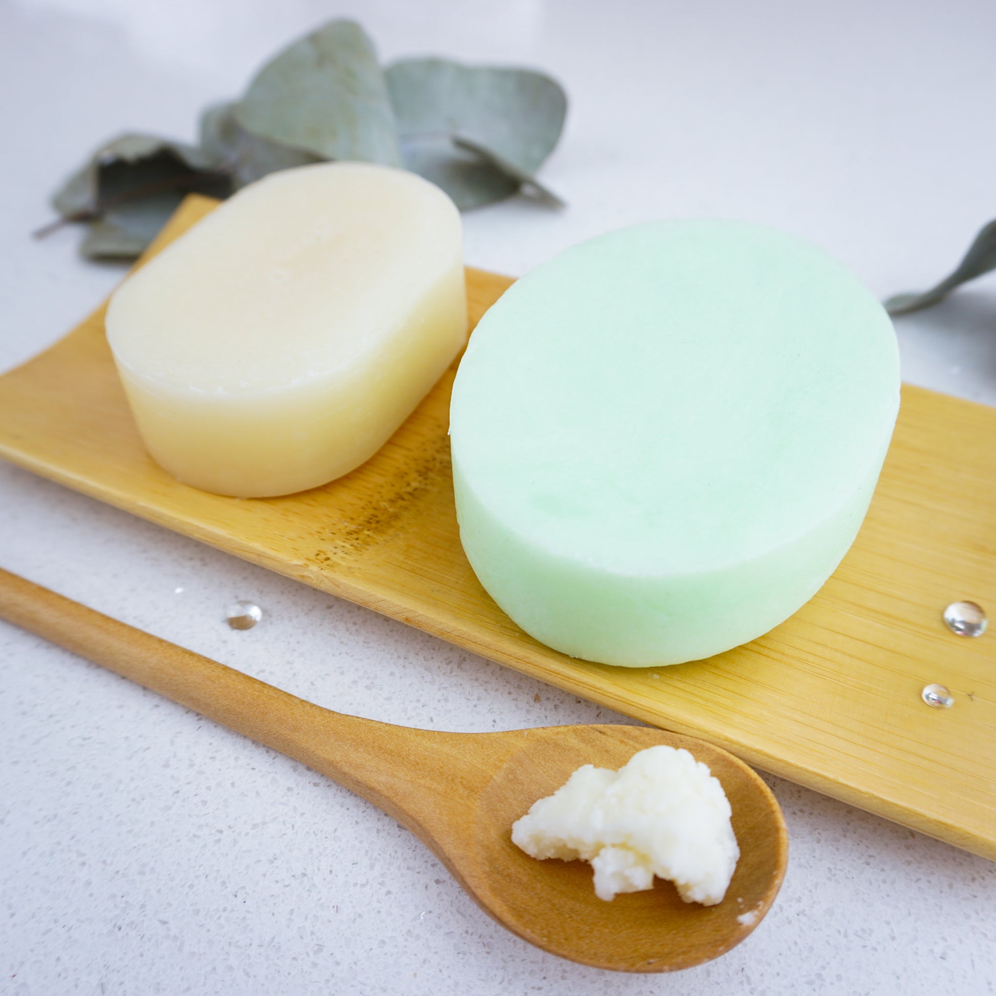 Washla hydrating Eucalyptus shampoo and conditioner bars