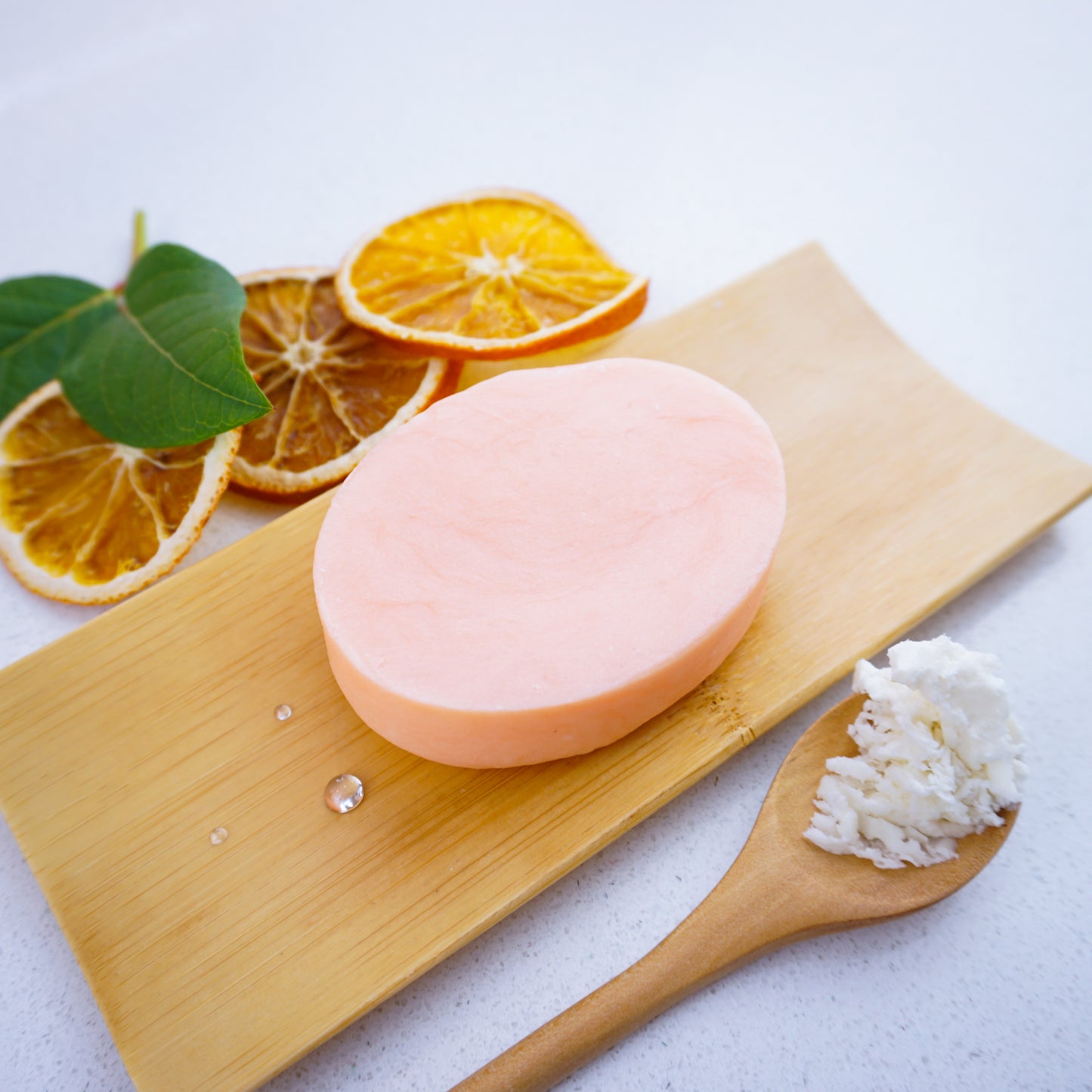 Washla Hydrating Sweet Orange Shampoo bar with shea butter