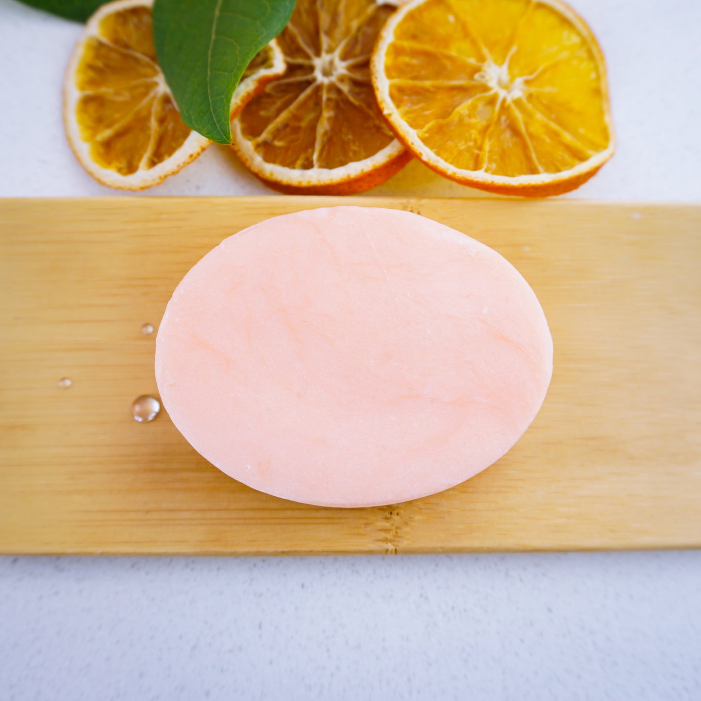 90g Orange Shampoo bar with dried orange slices