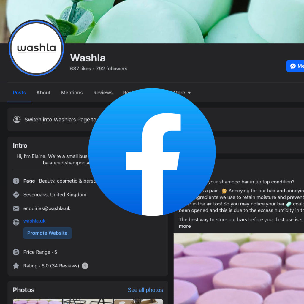 Washla Facebook page - click to follow